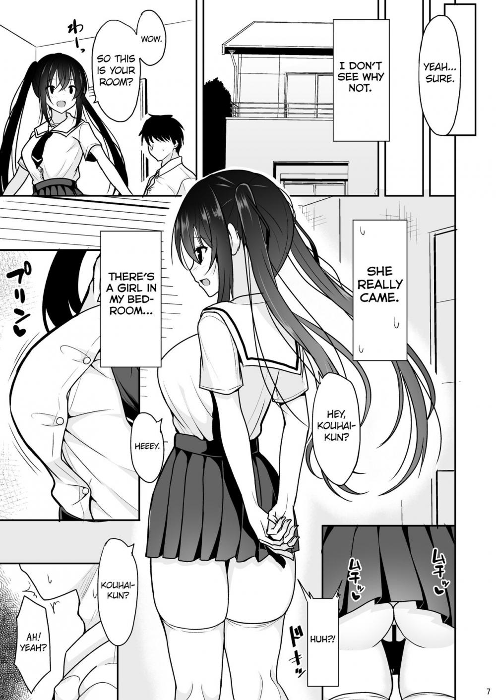 Hentai Manga Comic-A Petite Senpai who Encourages Me to Get Dirty-Read-6